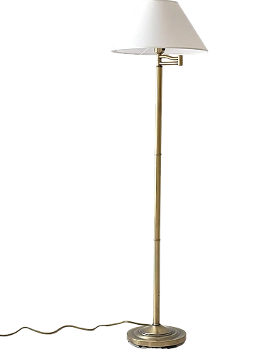 Vintage golden floor lamp