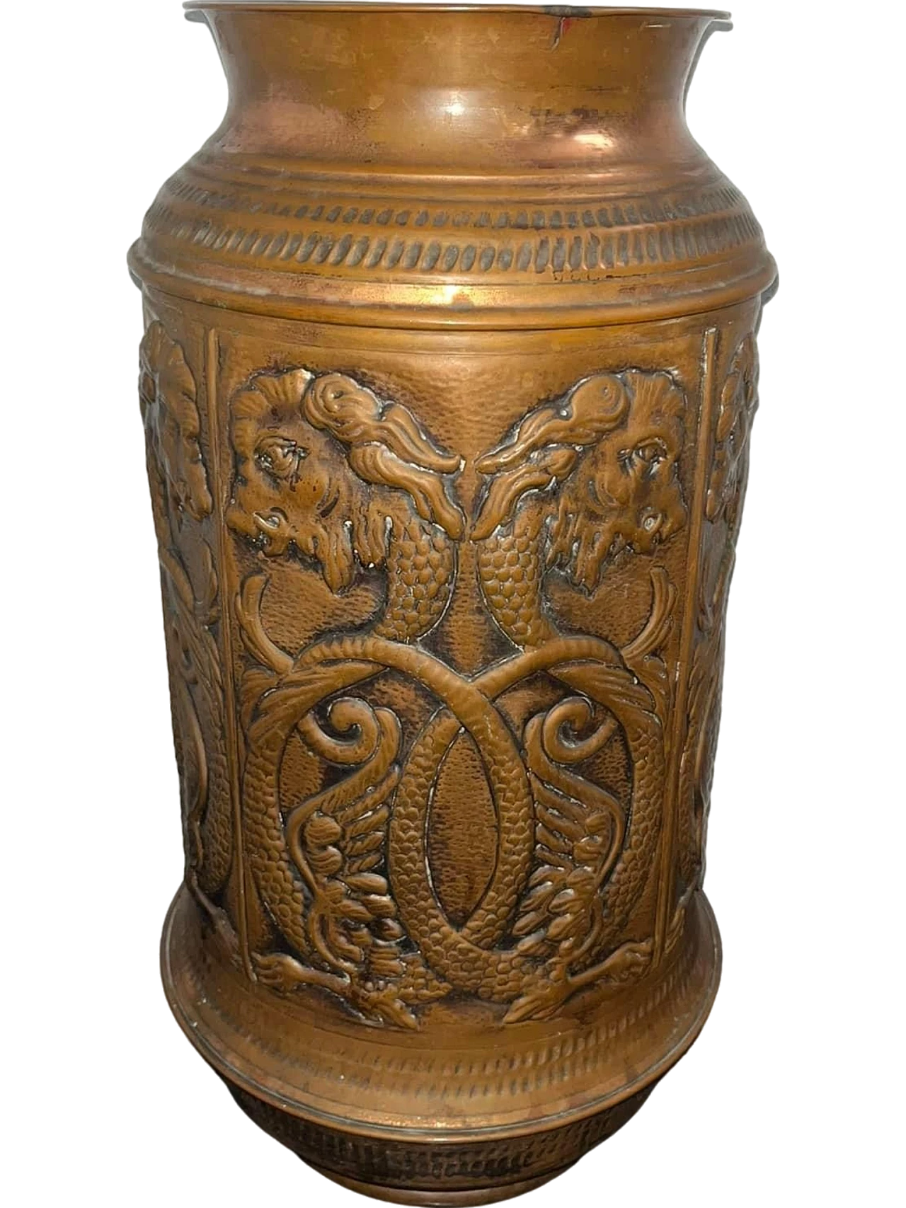 Copper umbrella stand 6