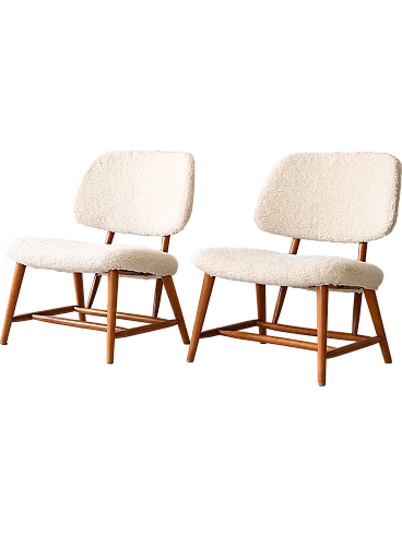 Scandinavian armchairs by Alf Svensson