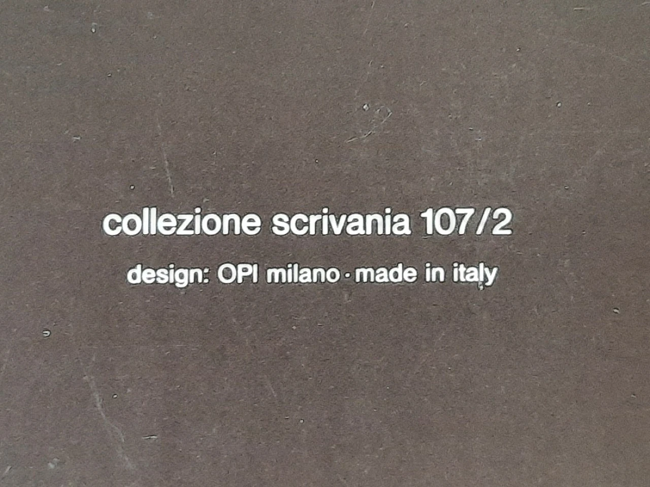 Collezione cilindrica per scrivania Cini&Nils, anni '70 3