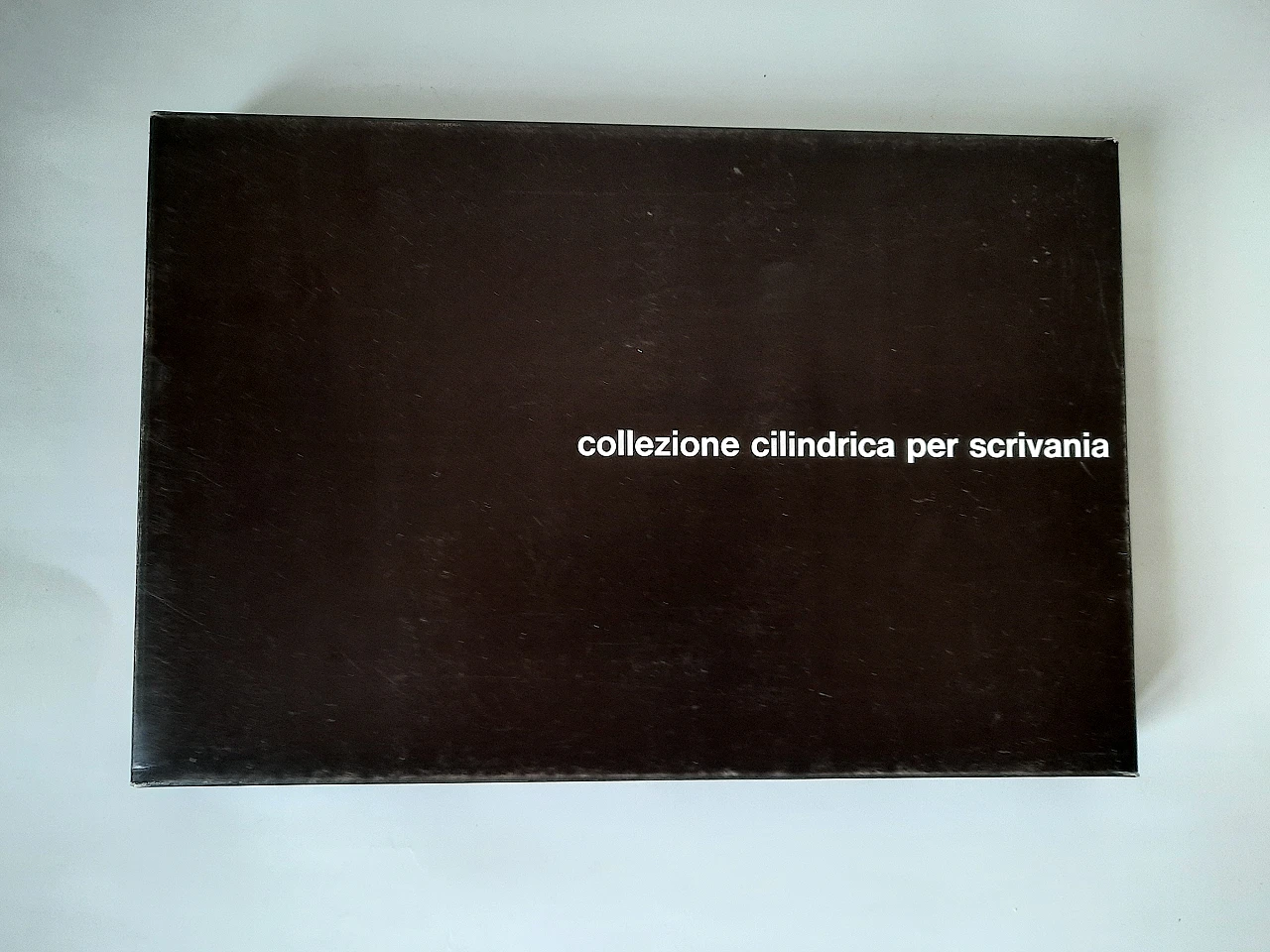 Collezione cilindrica per scrivania Cini&Nils, anni '70 4