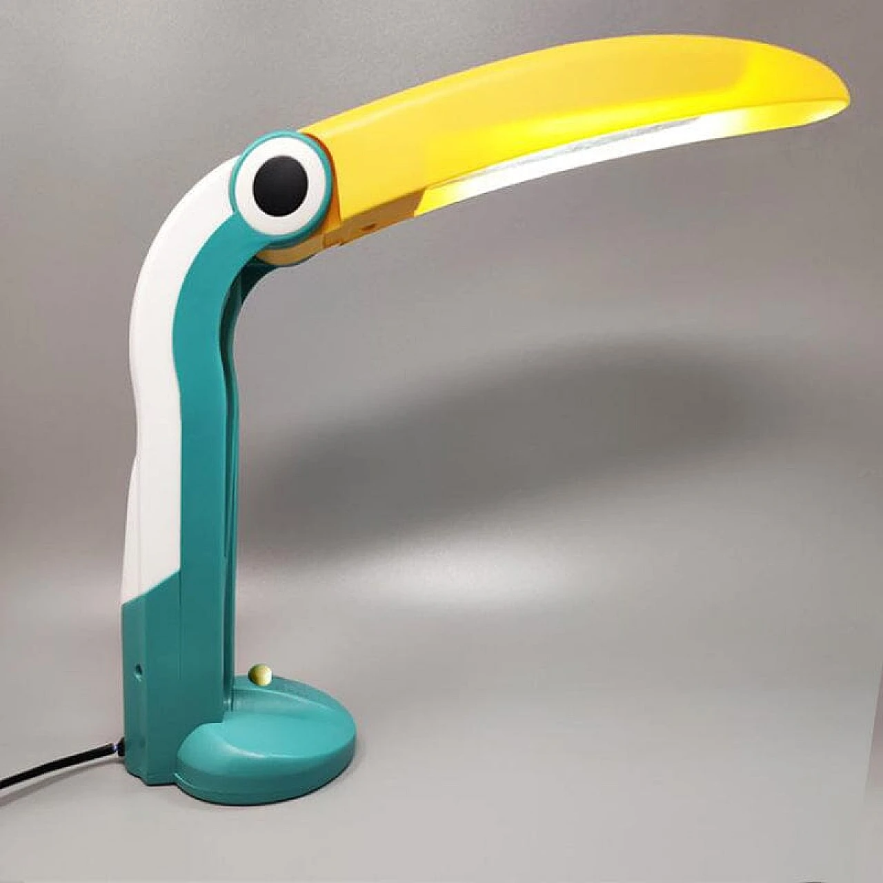 Toucan Table Lamp by H.T. Huang for Lenoir, 1980s 6