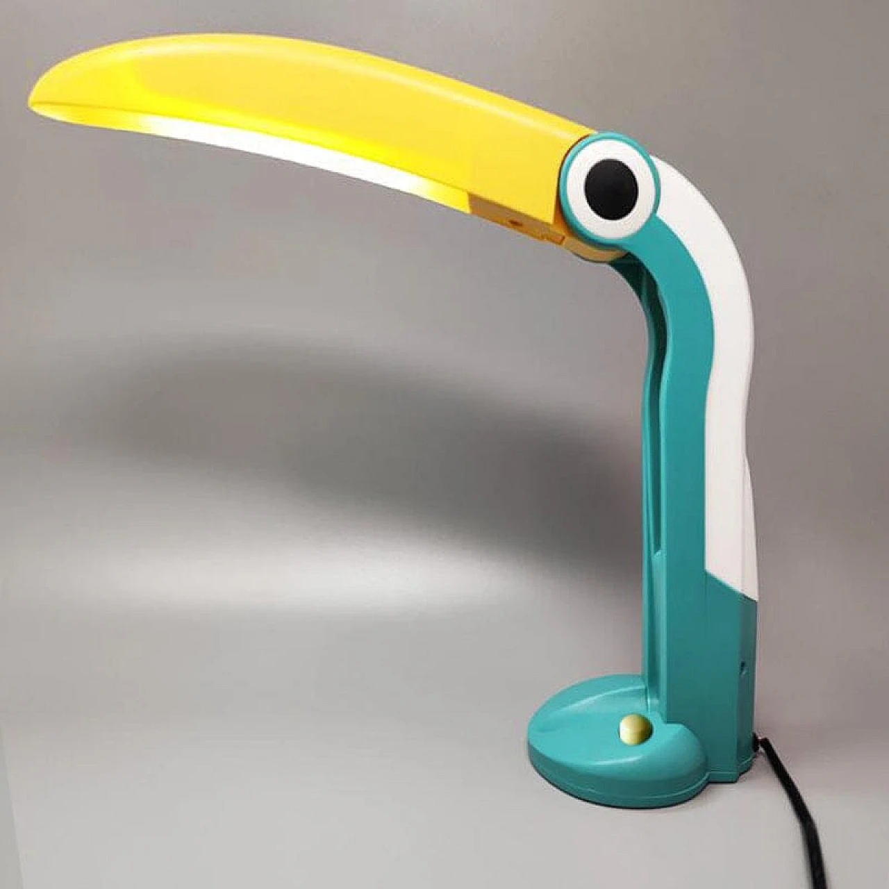 Toucan Table Lamp by H.T. Huang for Lenoir, 1980s 7