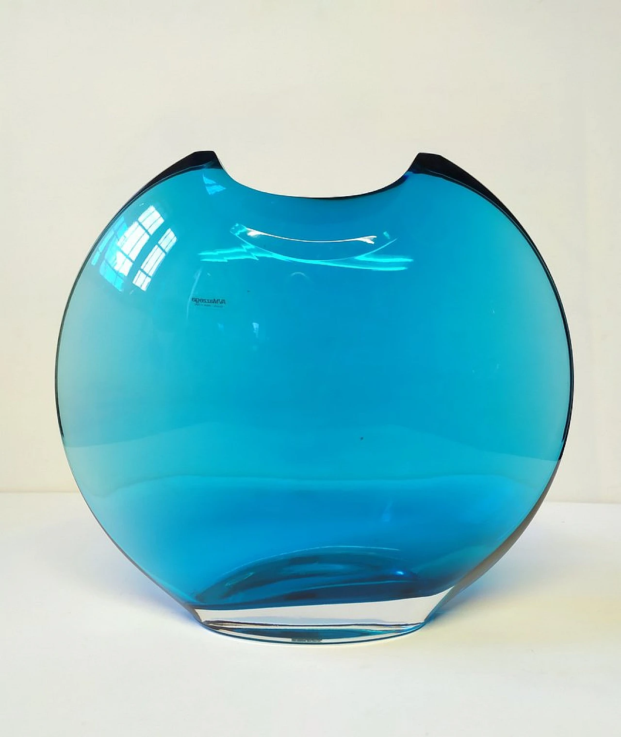 Large Murano glass vase from Mazzega, 1980s 2