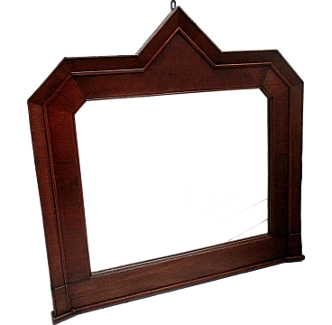 Carlo X mirror mirror in 19th century walnut wood