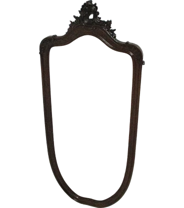 Liberty mirror mirror in 19th century walnut wood