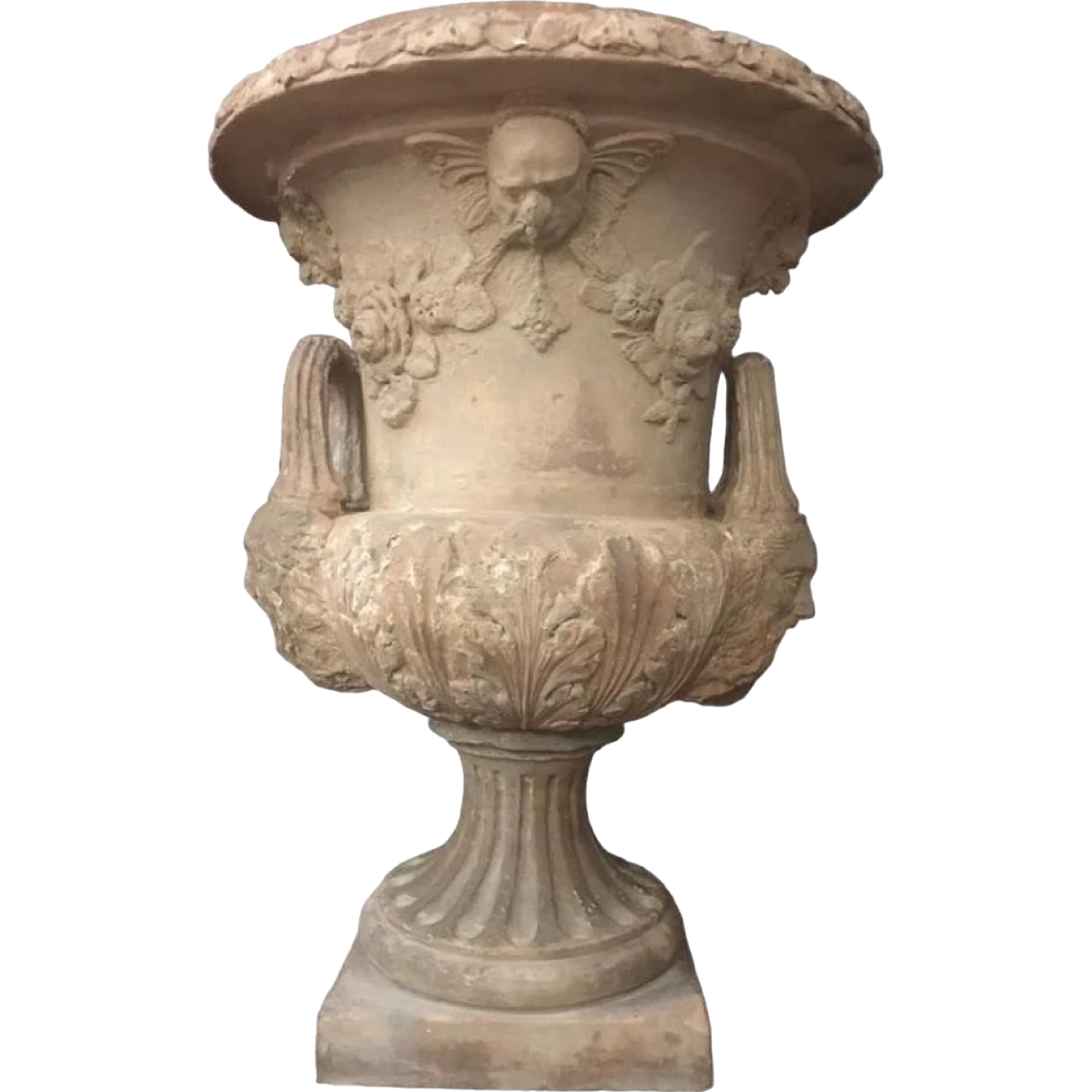 Vaso in terracotta, primo '800 5