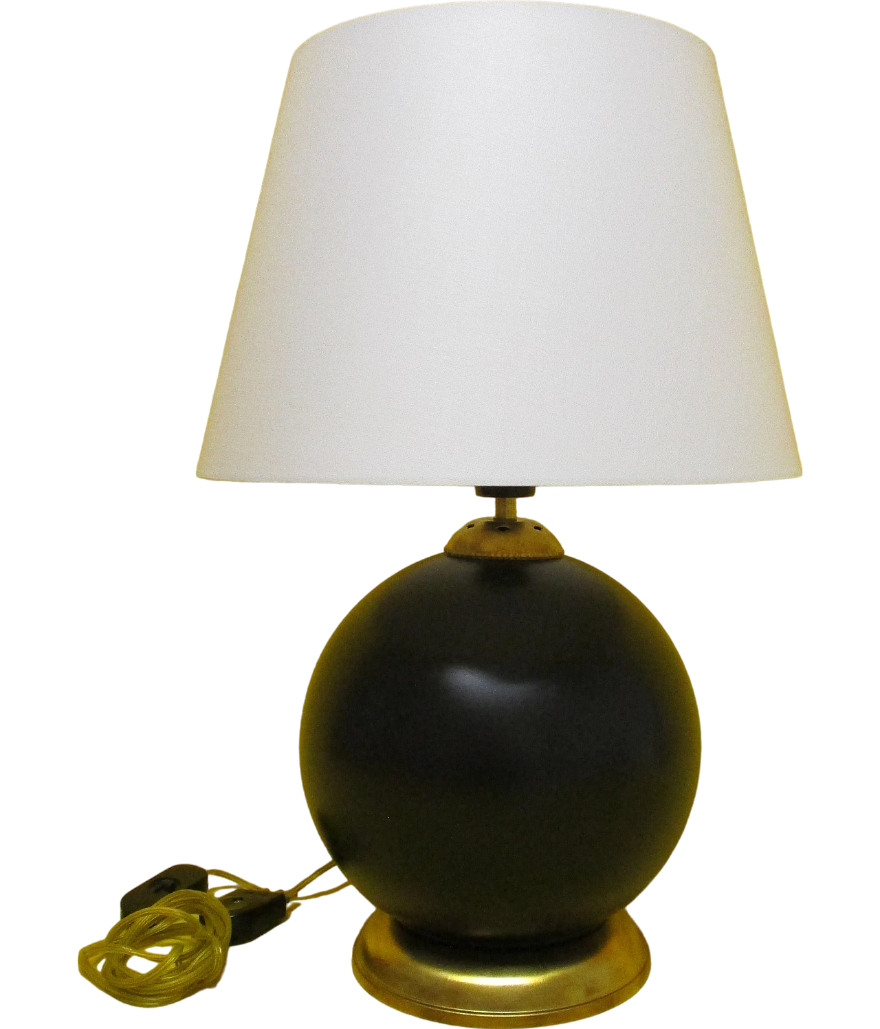 Spherical ceramic lamp from the 1960s 9