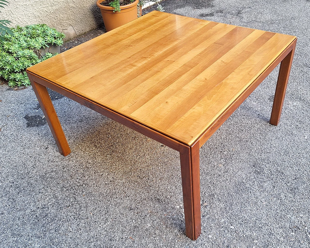 Light wood table by Carlo Scarpa for Stildomus, 1970s 3