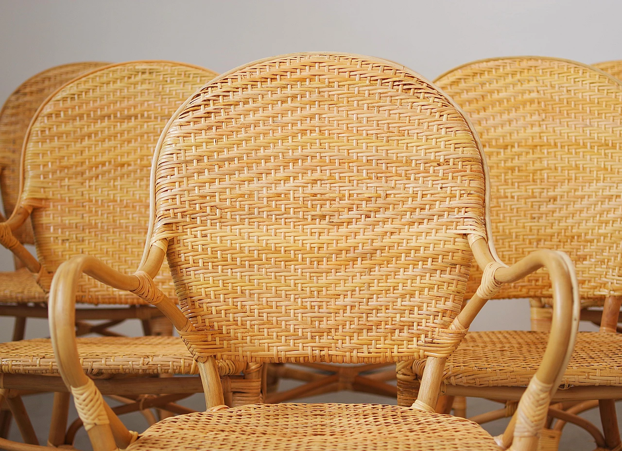 Stackable Wicker Armchair for Outdoor & Hospitality Spaces 9