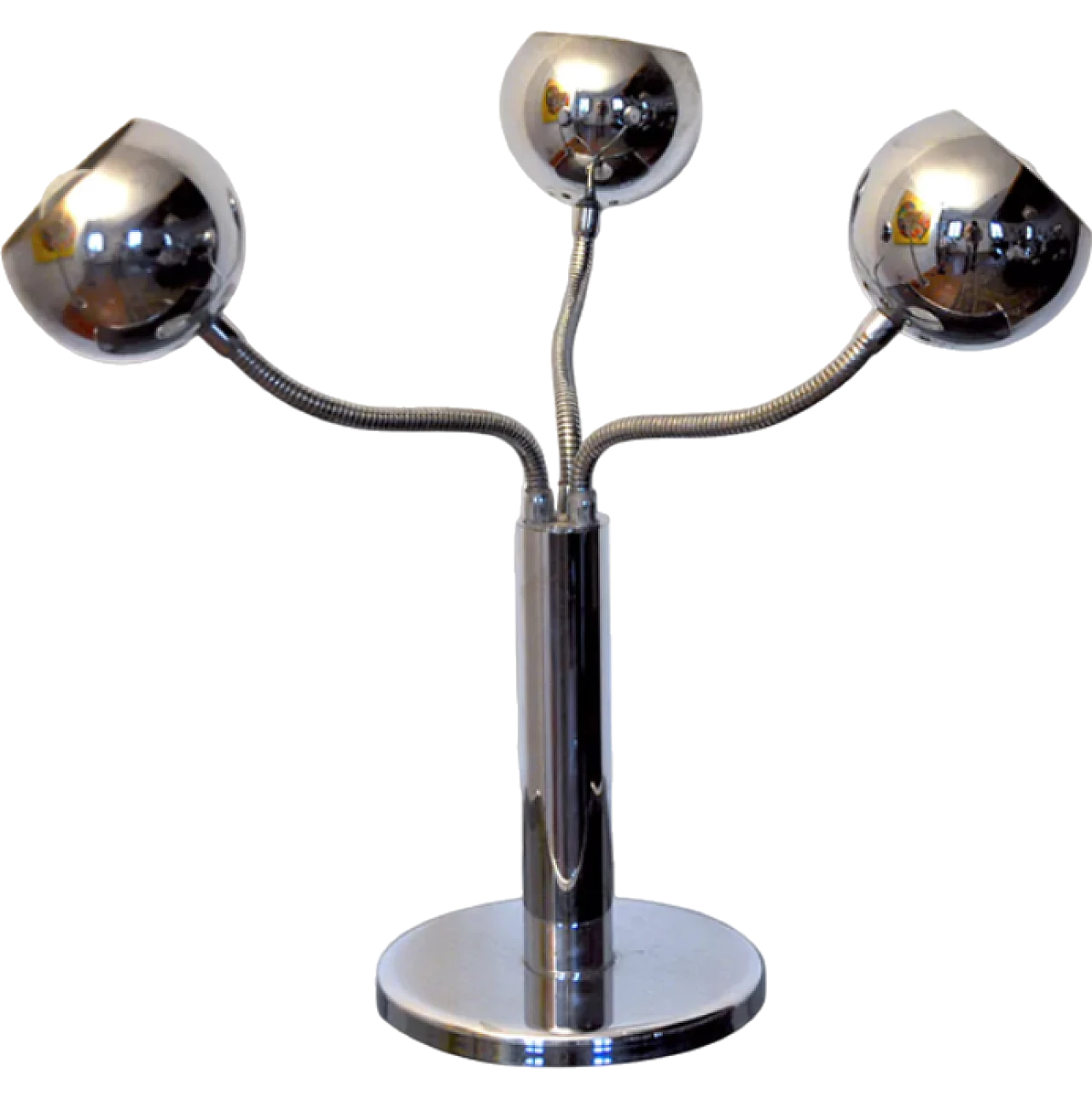 Chrome-plated lamp, 1970s 7