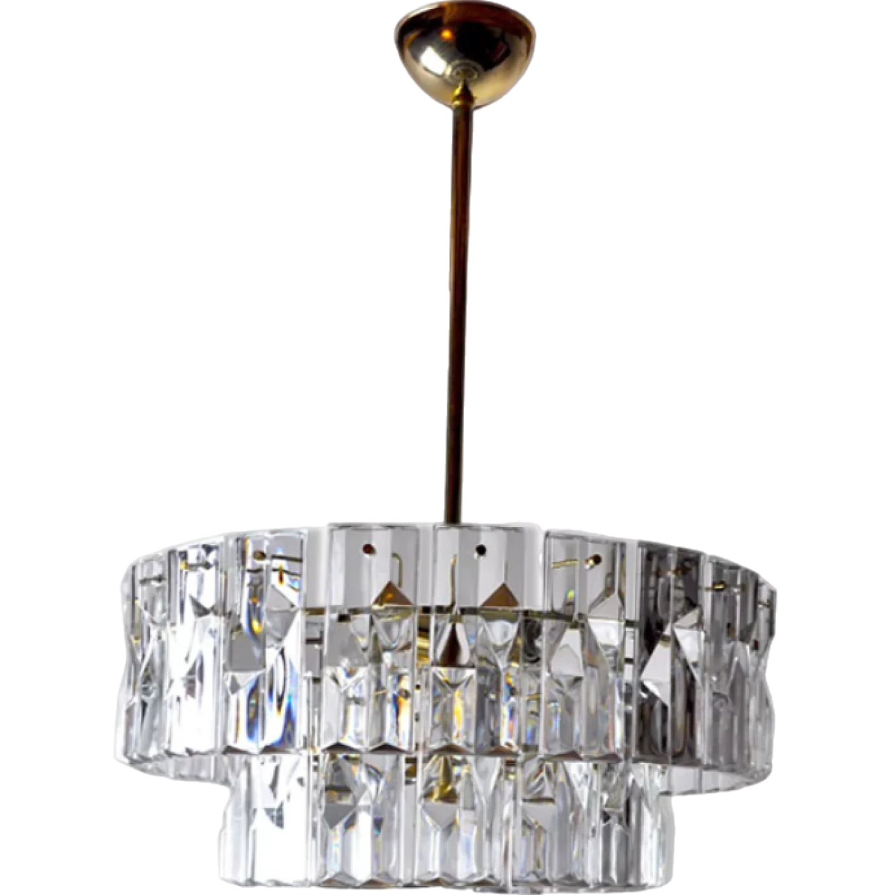 Kinkeldey crystal chandelier, 1970s 10