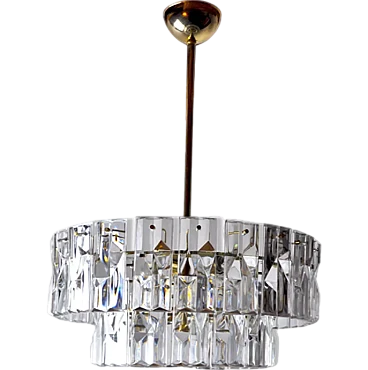 Kinkeldey crystal chandelier, 1970s