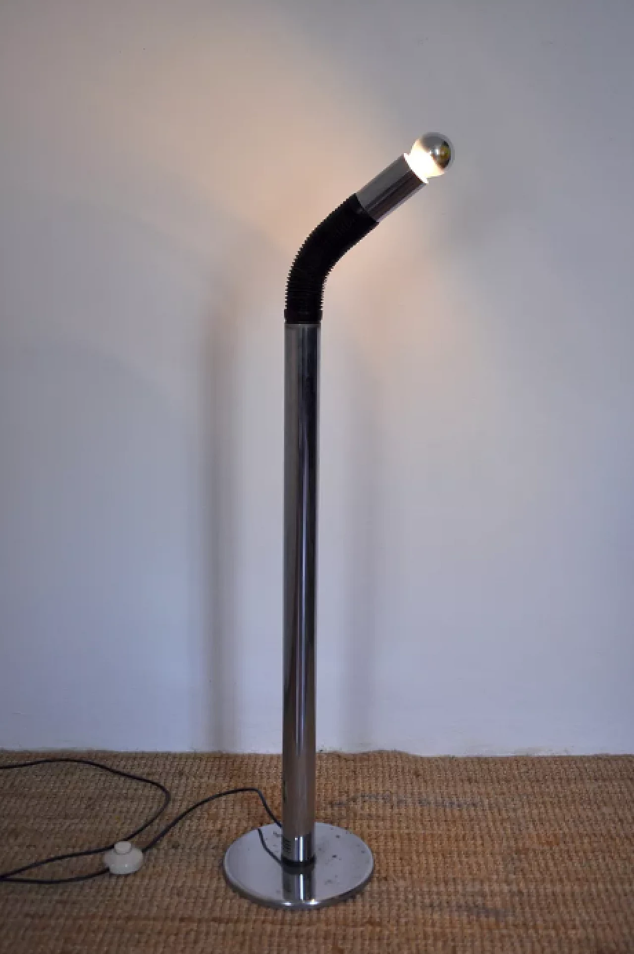 Bendi floor lamp by E. Bellini for Targetti Sankey, 1970s 2