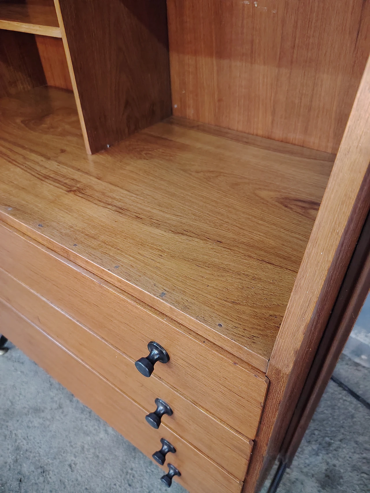 Bookcase in Swedish style, 60s 5