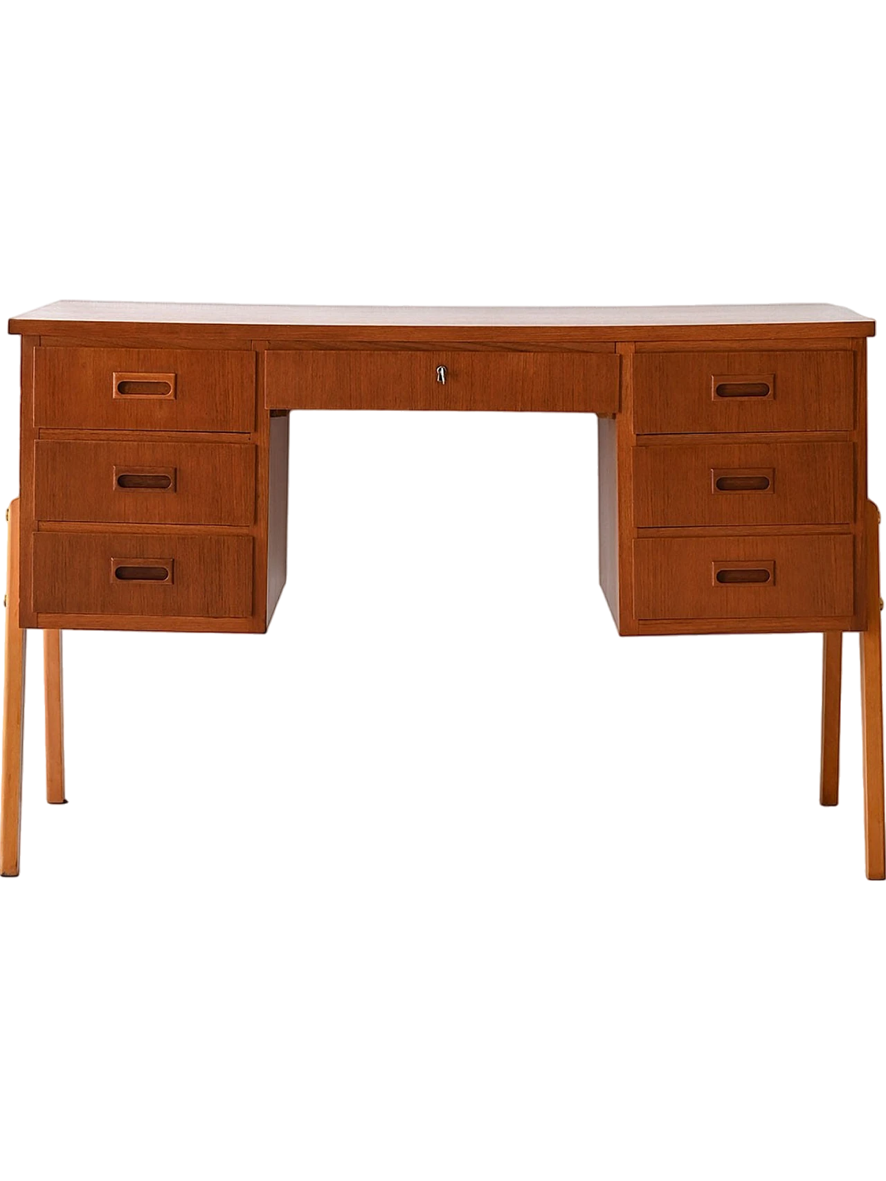 Desk with drawers, 60s 11