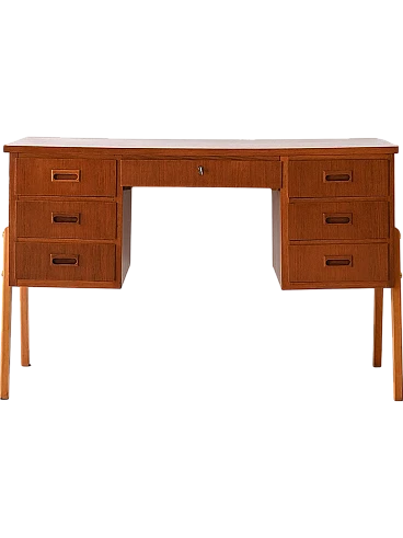 Desk with drawers, 60s