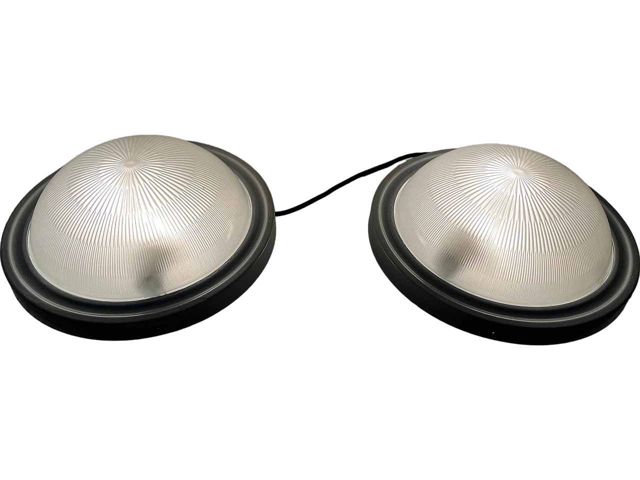 Coppia plafoniere Sergio Mazza per Artemide, anni '70 10