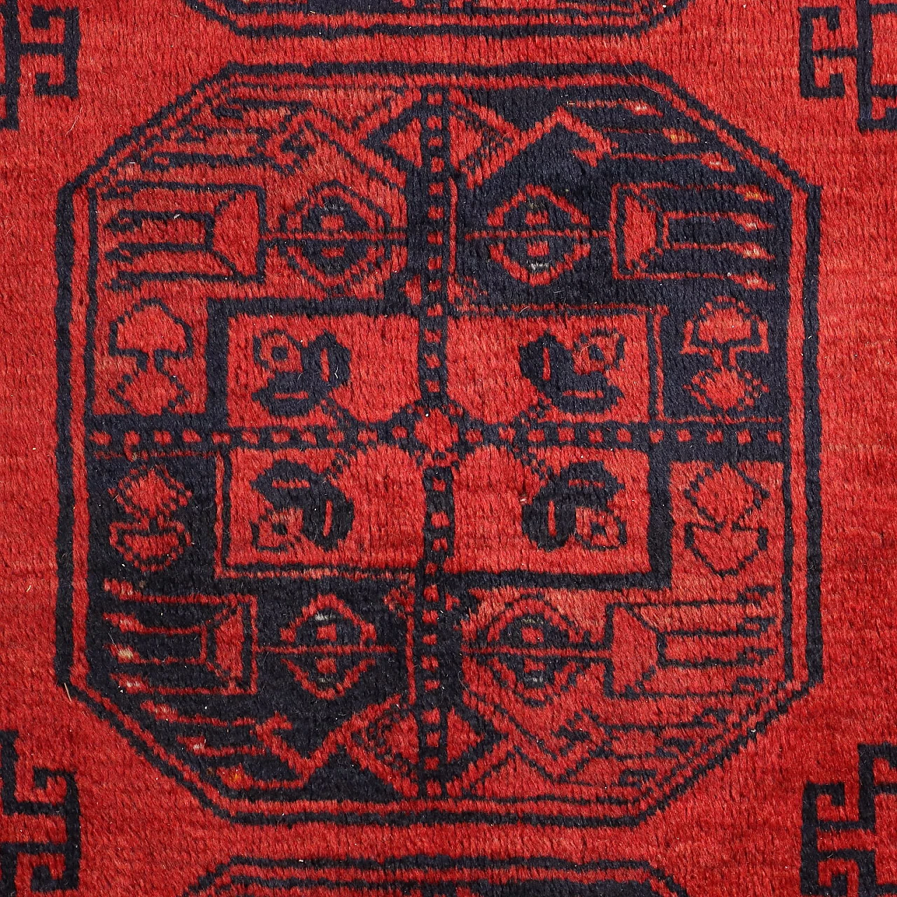 Bukhara wool rug with fine knot, late 20th century 4