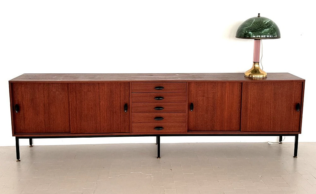 Sideboard in mahogany, 1960s 10