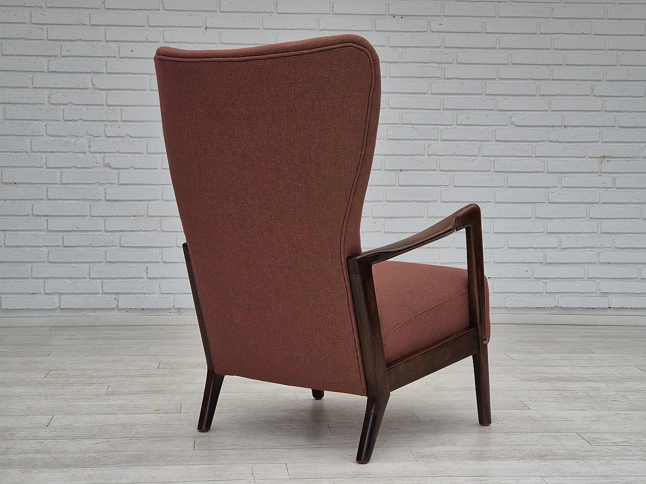 Poltrona danese di Fritz Hansen, anni '50 14