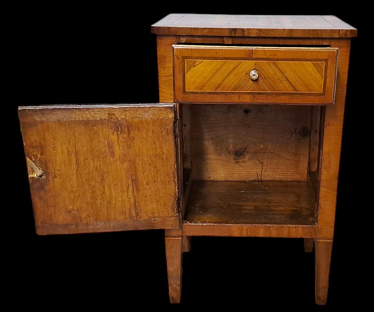 Directory bedside table made in Emilia Italy, 18th/19th century 5