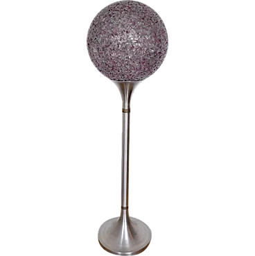 Spherical methacrylate floor lamp, 1970s