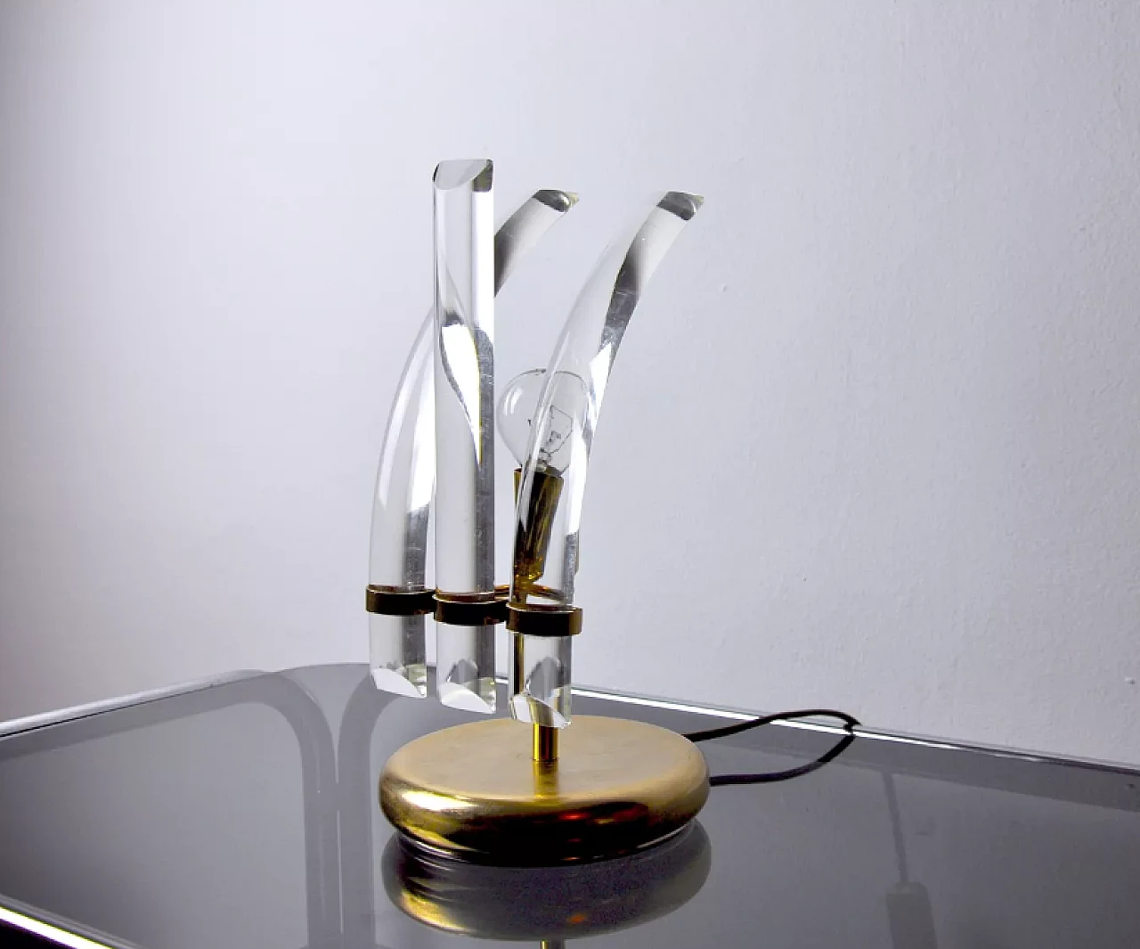 Venini glass table lamp, 1970s 3