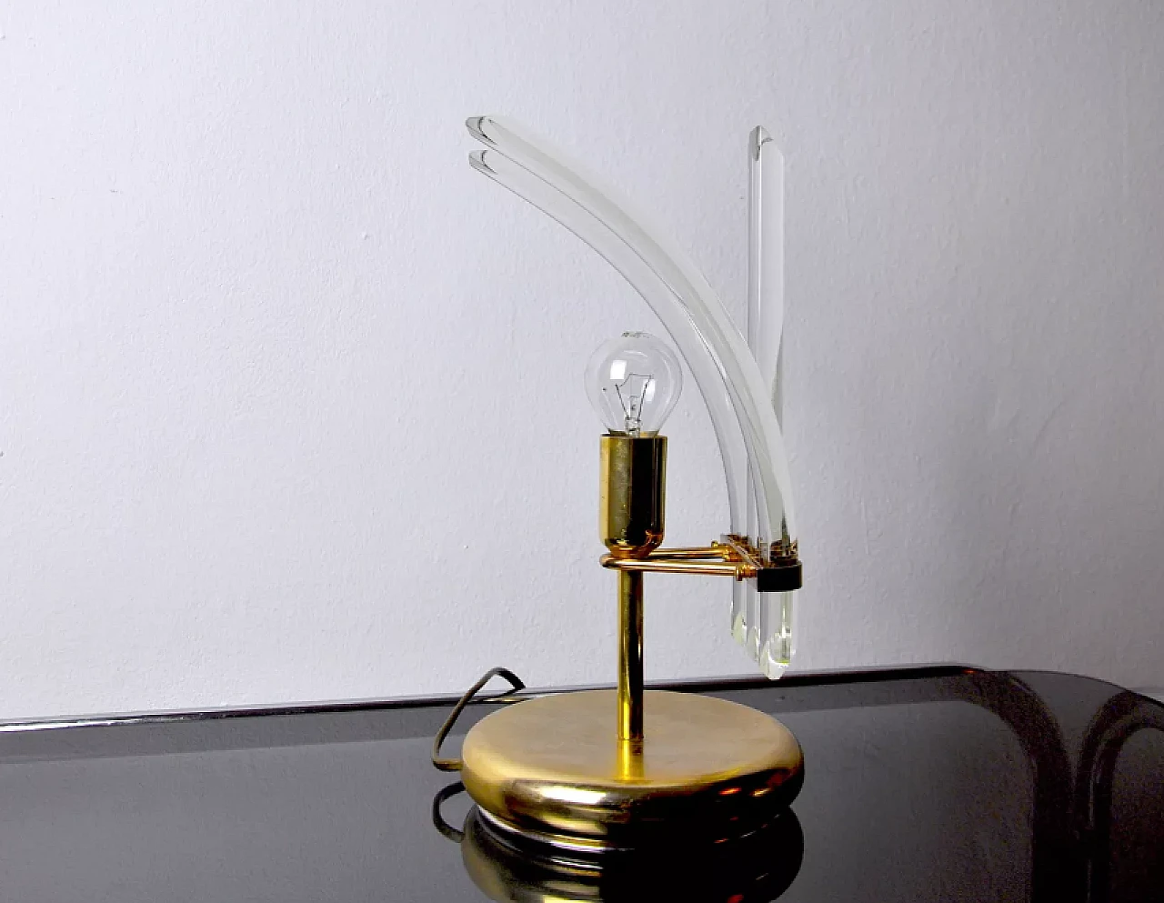 Venini glass table lamp, 1970s 4