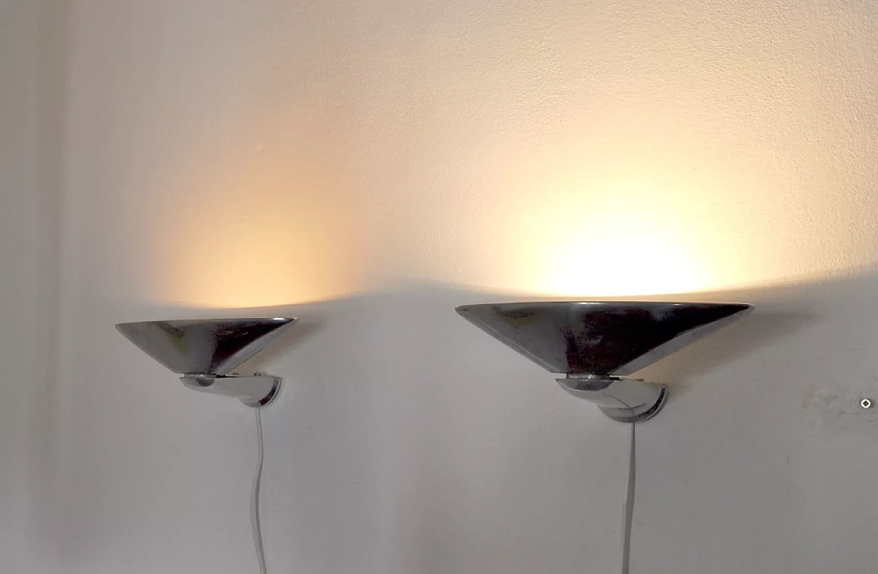 Pair of Regina wall lights by Jorge Pensi for B.Lux, 1980s 5