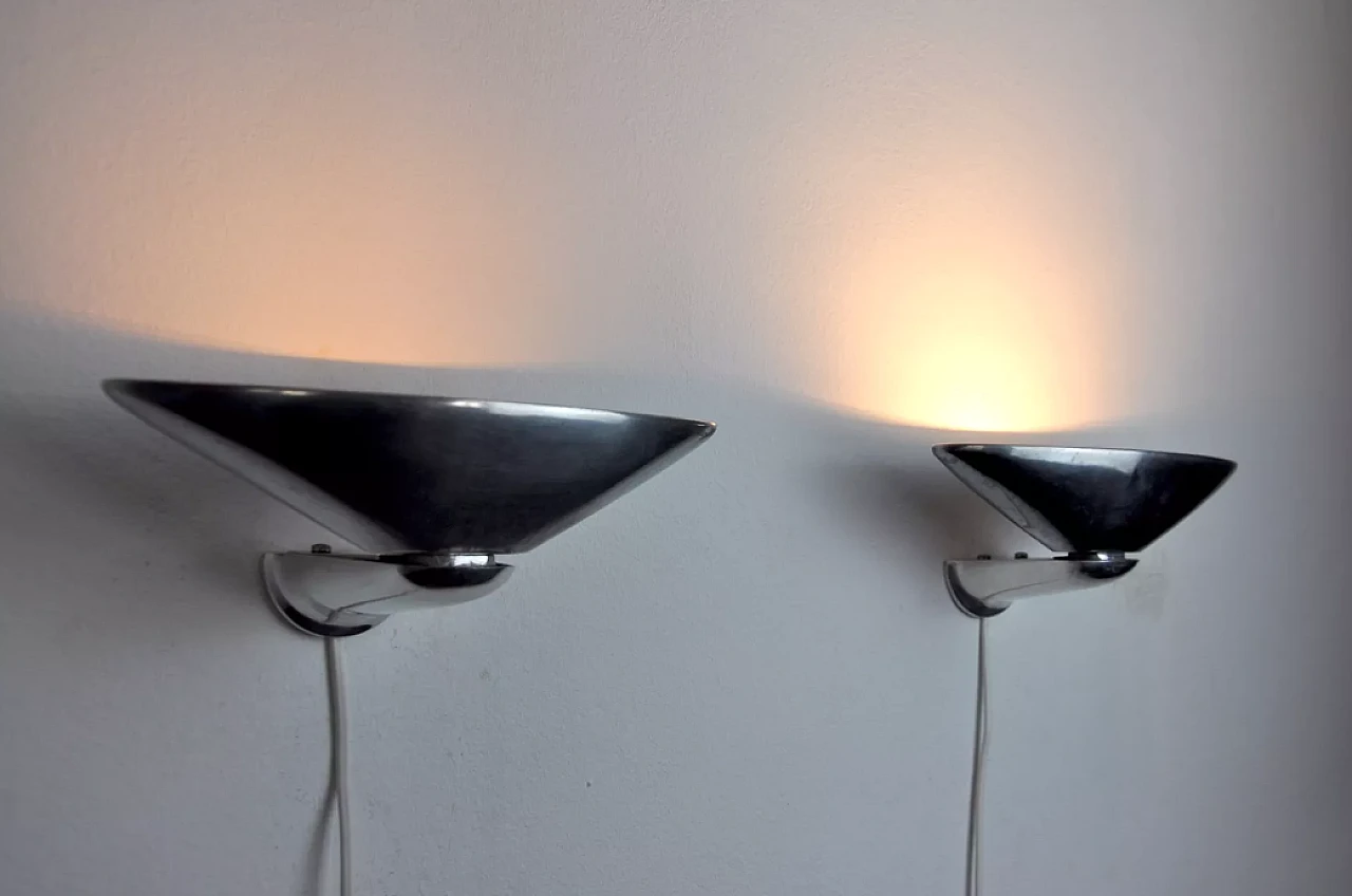 Pair of Regina wall lights by Jorge Pensi for B.Lux, 1980s 6