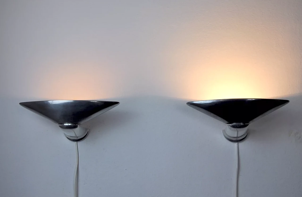 Pair of Regina wall lights by Jorge Pensi for B.Lux, 1980s 7