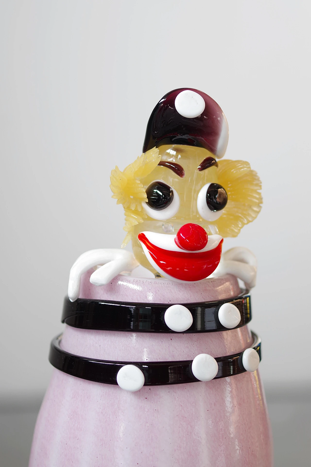 Murano glass clown sculpture, 2000s 3