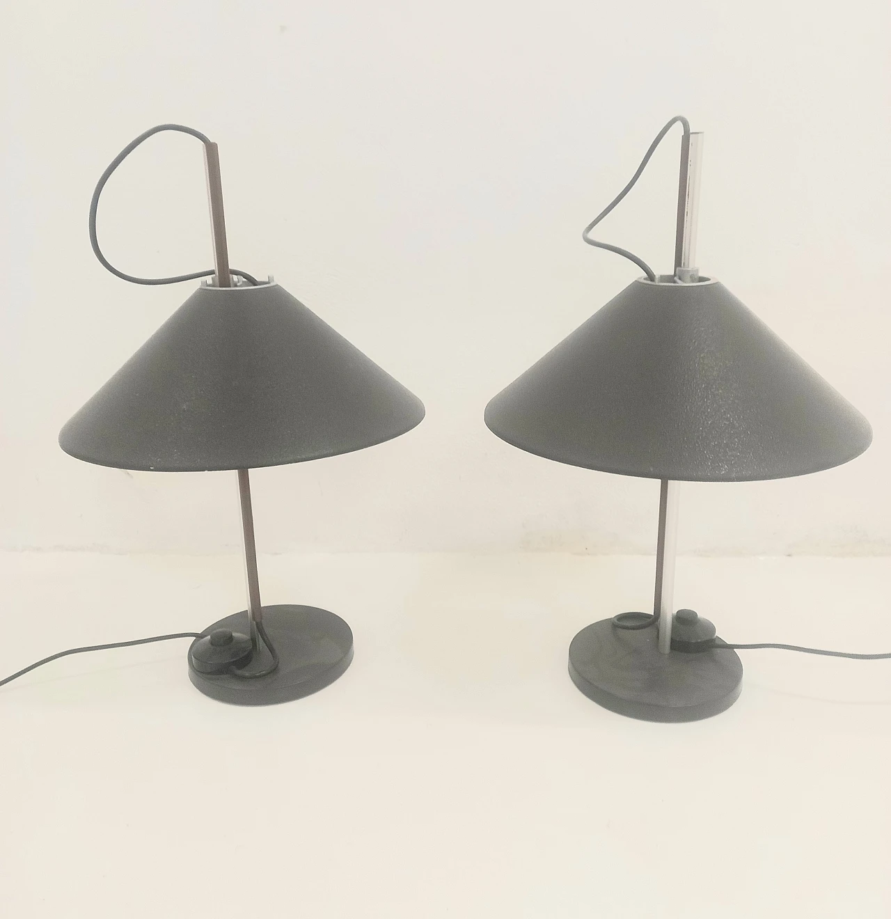 Coppia di lampade Aggregato Stelo Artemide, anni '70 1