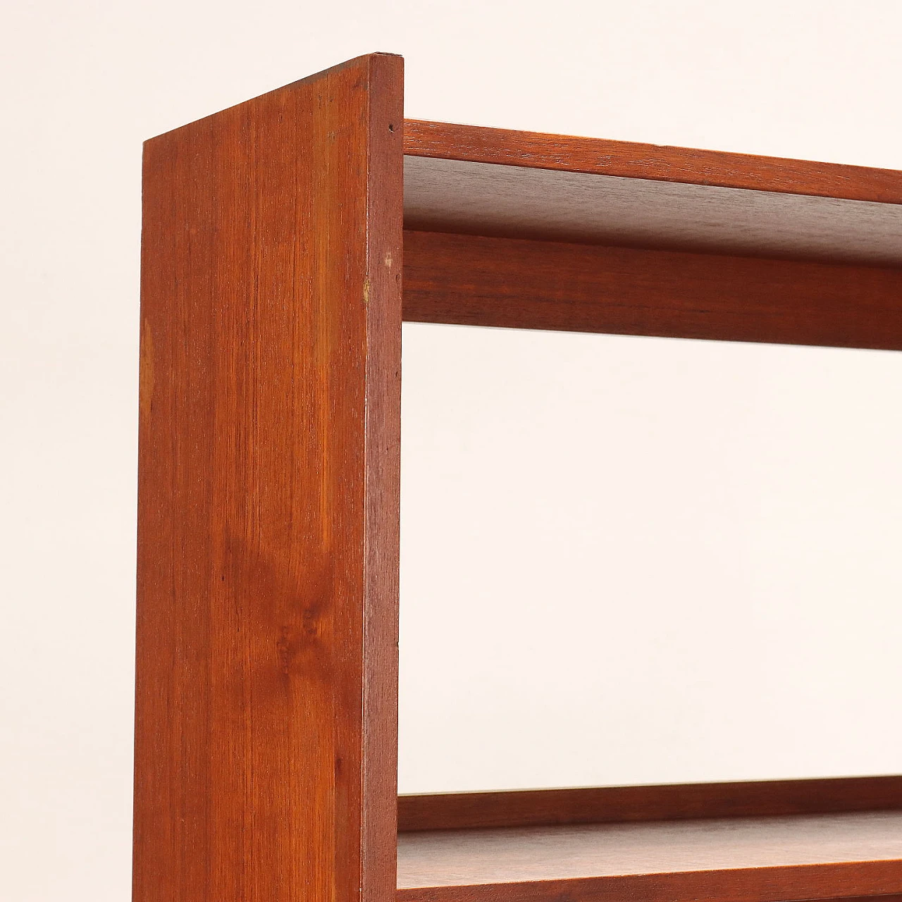 Teak veneered wood desk by Fratelli Proserpio, 1960s 4