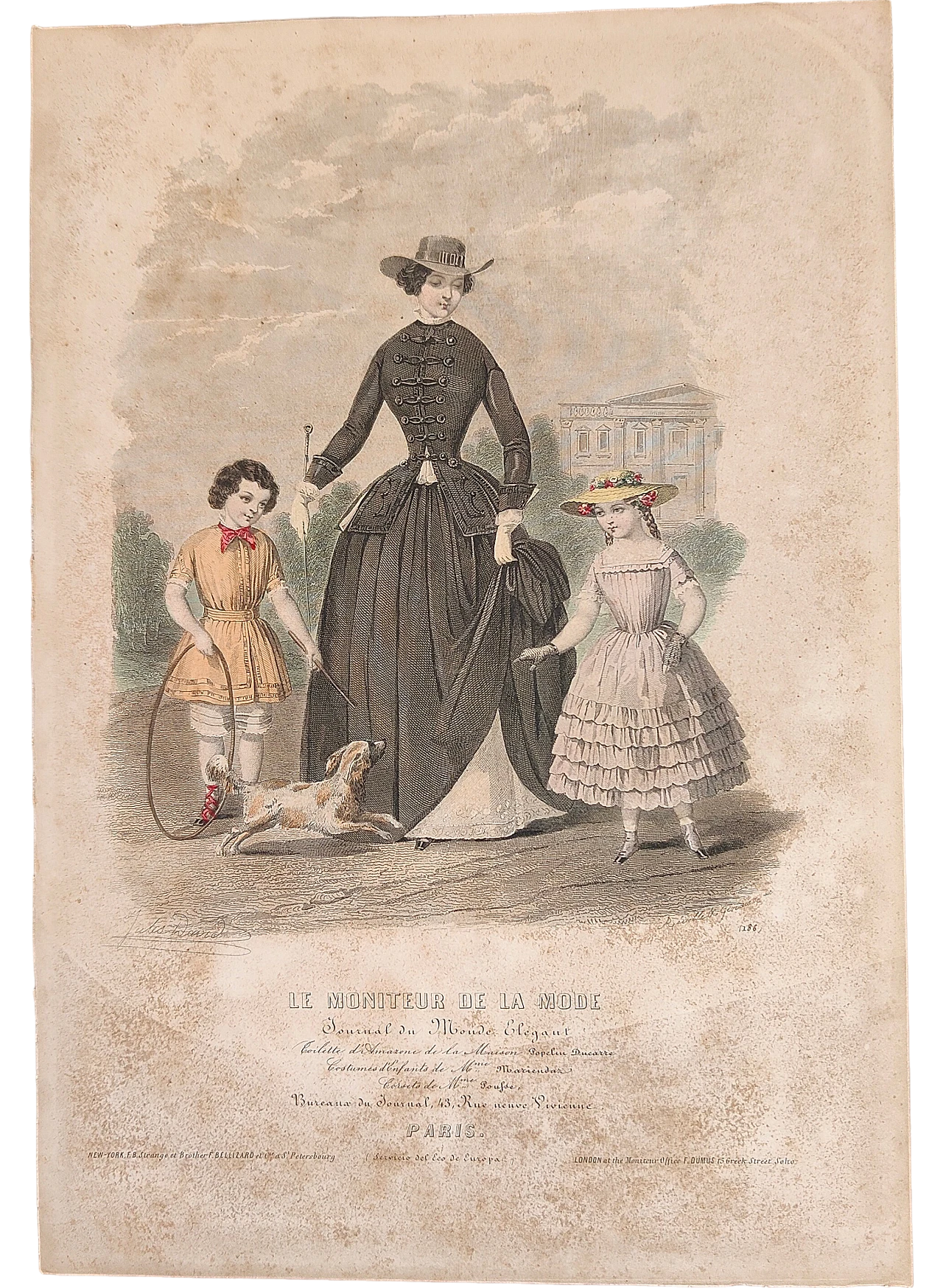 Fashion print, 19th century 4