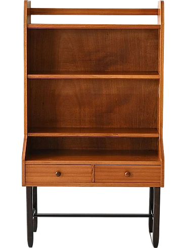 Low Scandinavian bookcase