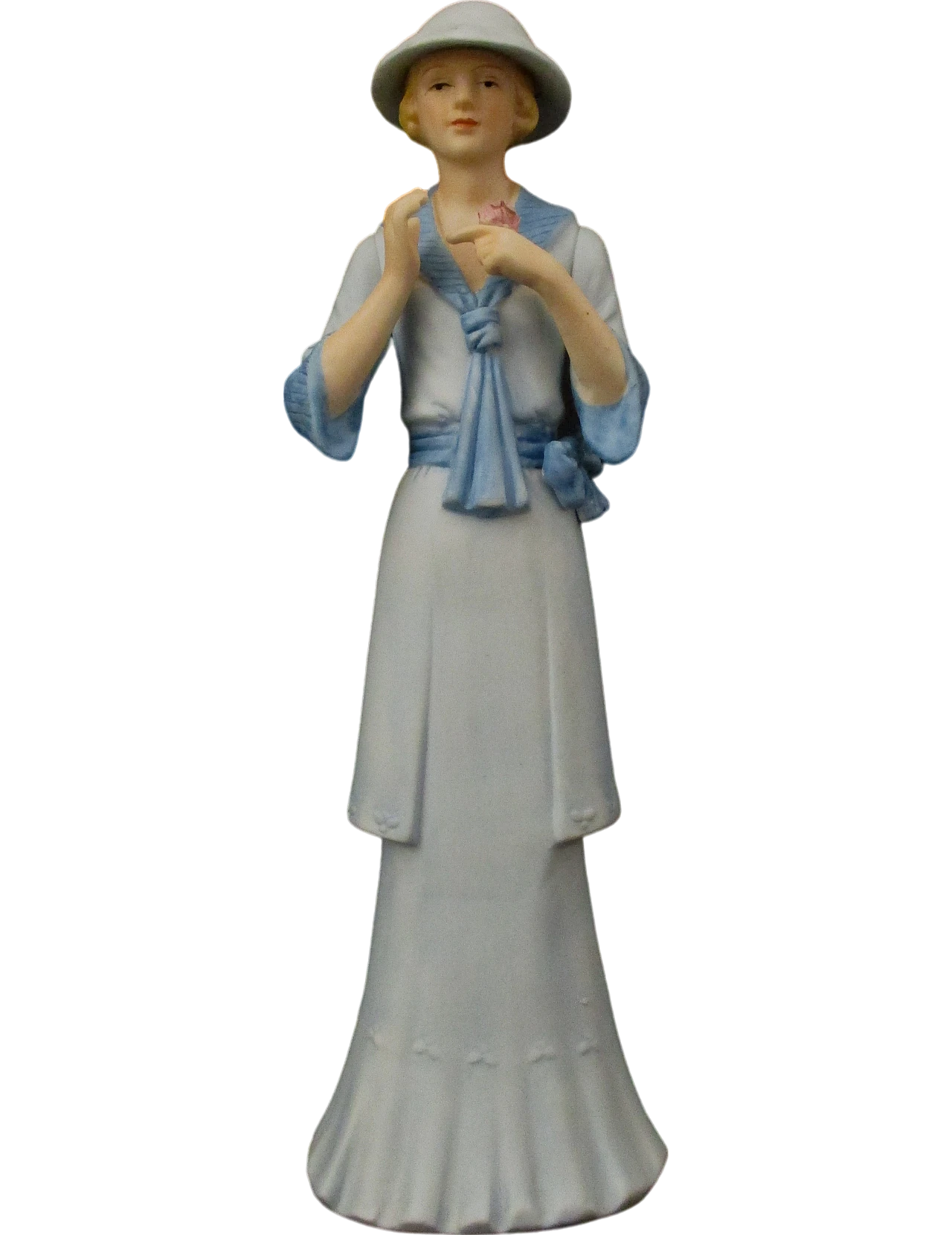 Liberty figurine in Capodimonte biscuit from the early 1900s 7