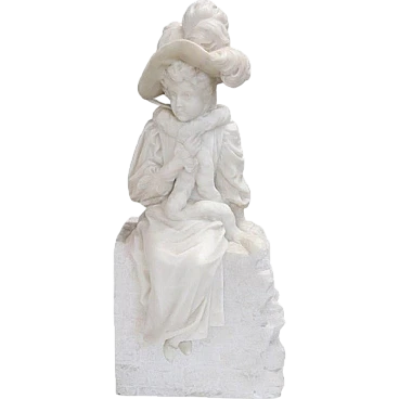 Marble sculpture, 19th century