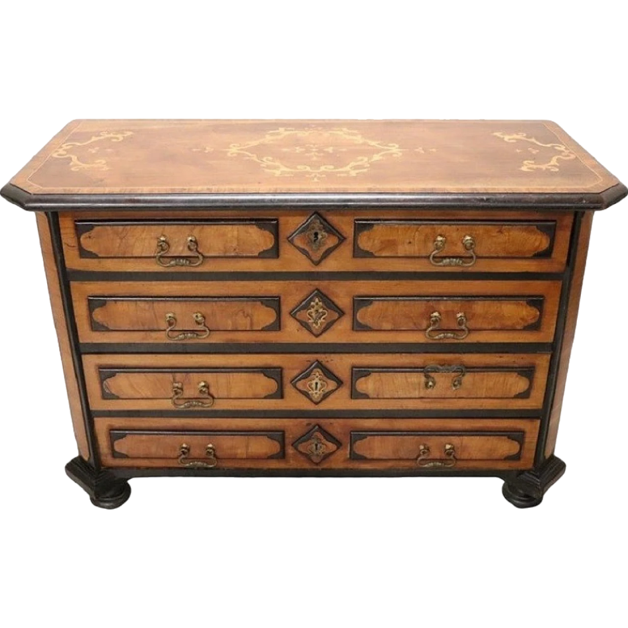 Majestic antique chest of drawers, 17th century 22