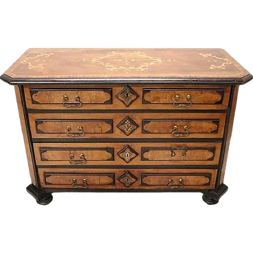 Majestic antique chest of drawers, 17th century