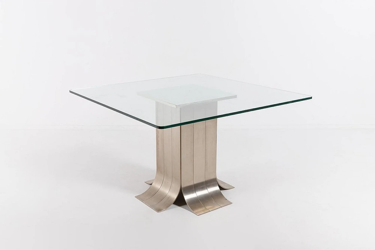 Italian architectural coffee table, 1970s 1