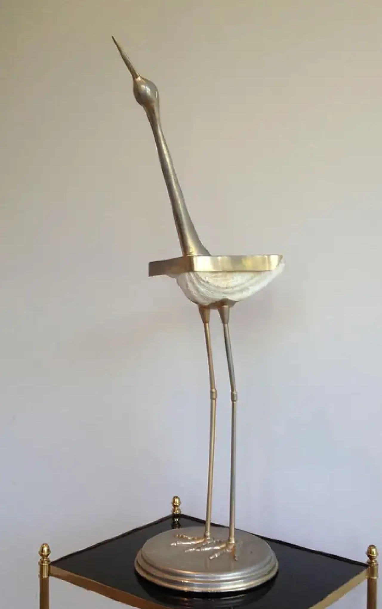 Stylised bird sculpture in the style of Haguenauer, 1960s 2