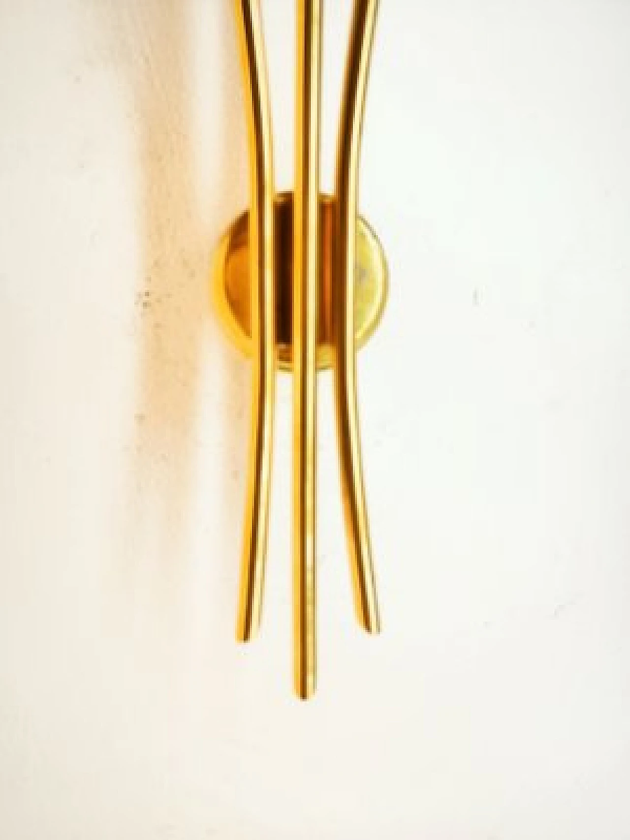 Brass wall light by Oscar Torlasco, 1950s 7