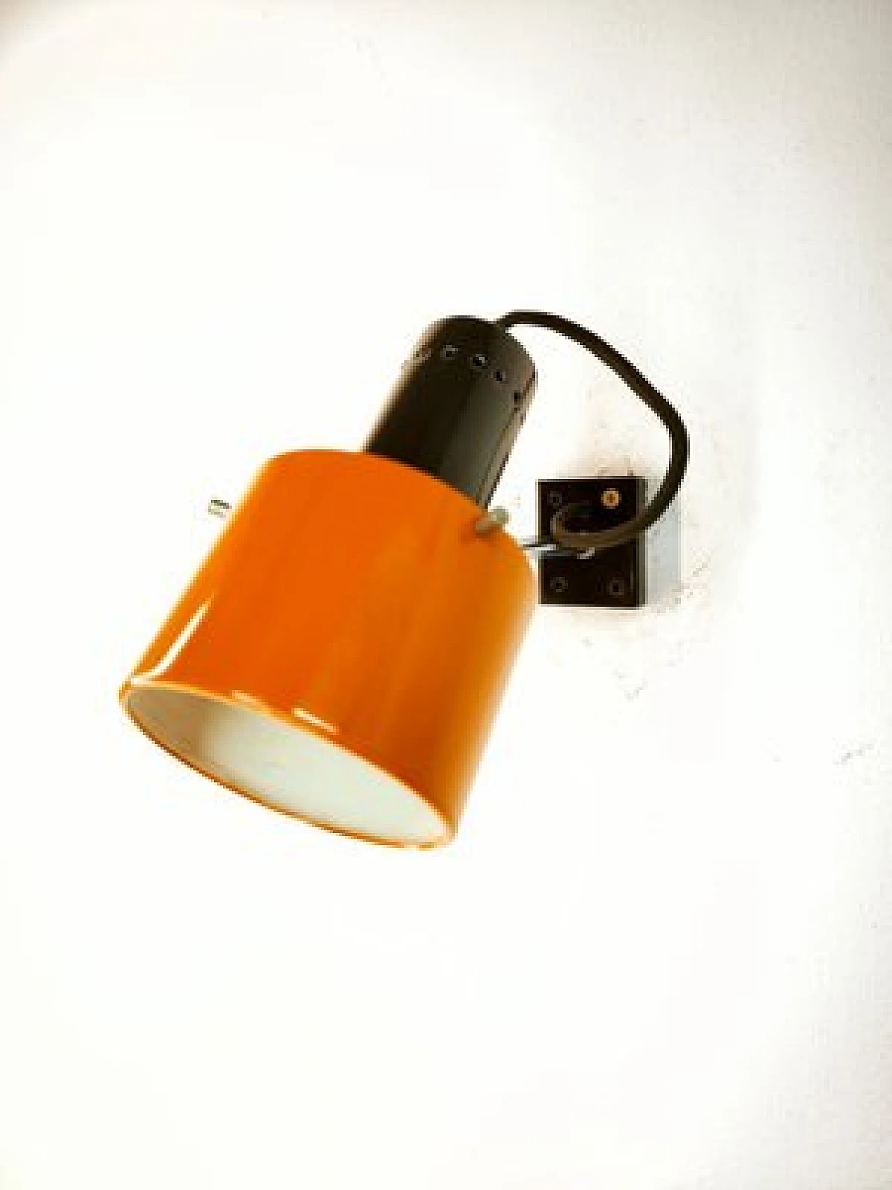 Wall spotlight with swivel joint, 1970s 5