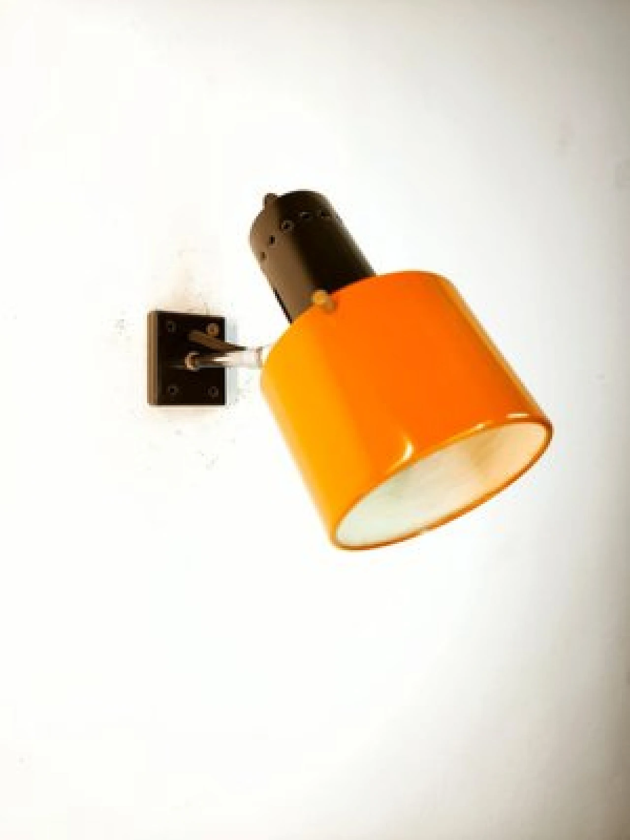 Wall spotlight with swivel joint, 1970s 6