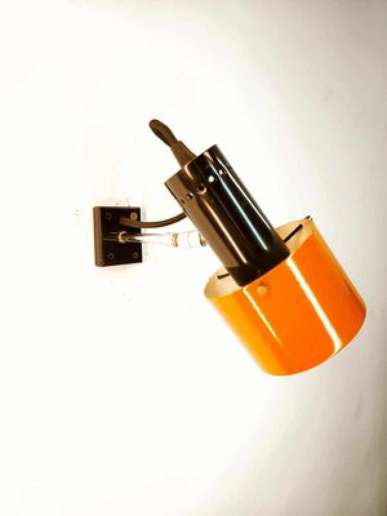 Wall spotlight with swivel joint, 1970s 9