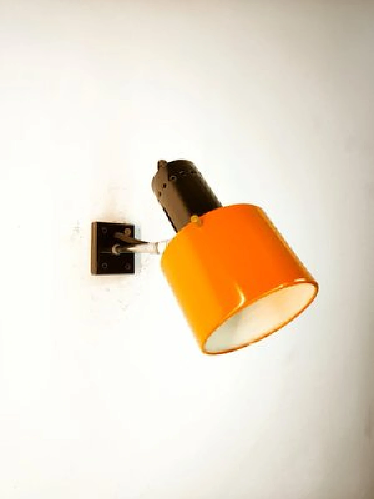 Wall spotlight with swivel joint, 1970s 10