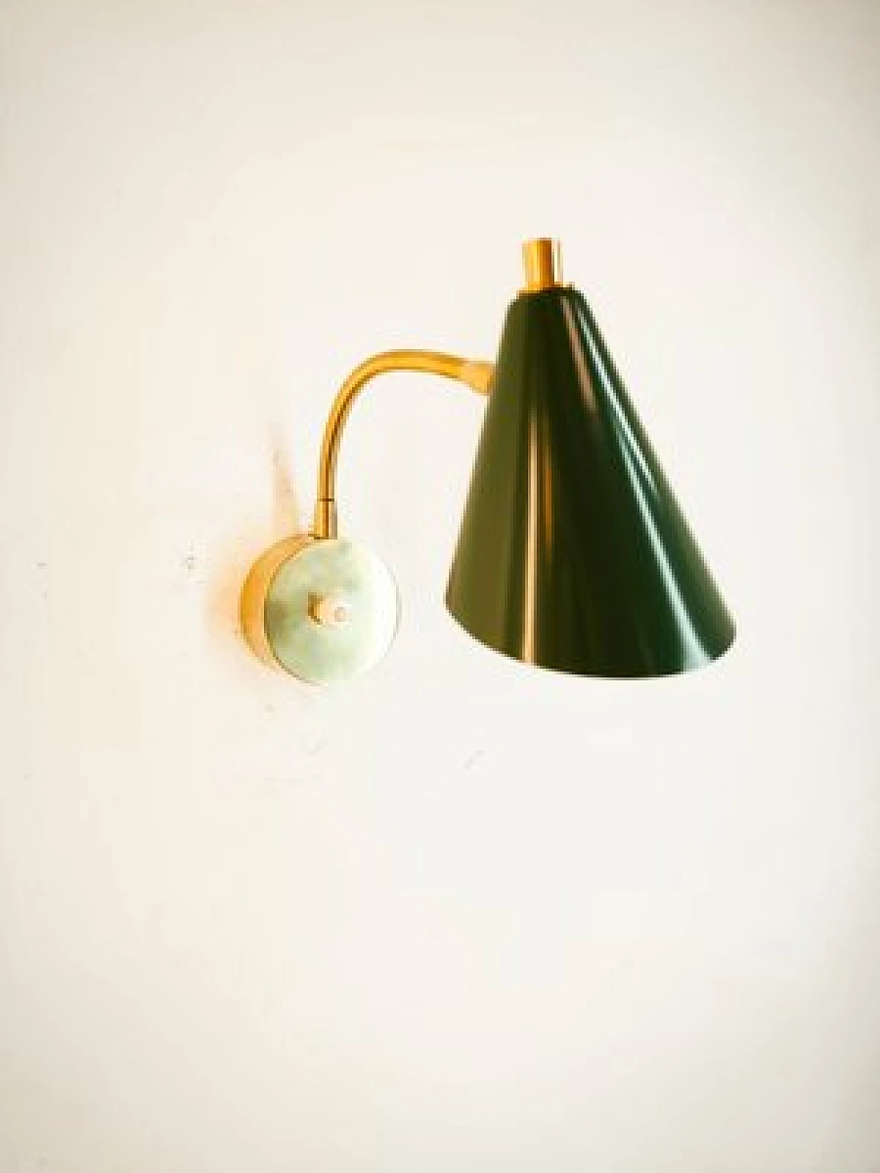 Detachable wall lamp with switch, 1960s 6