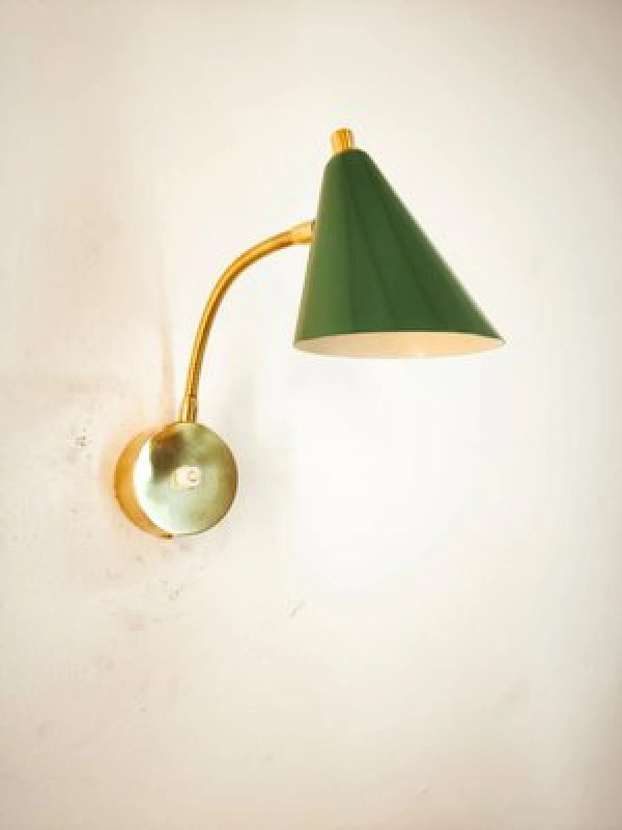 Detachable wall lamp with switch, 1960s 11